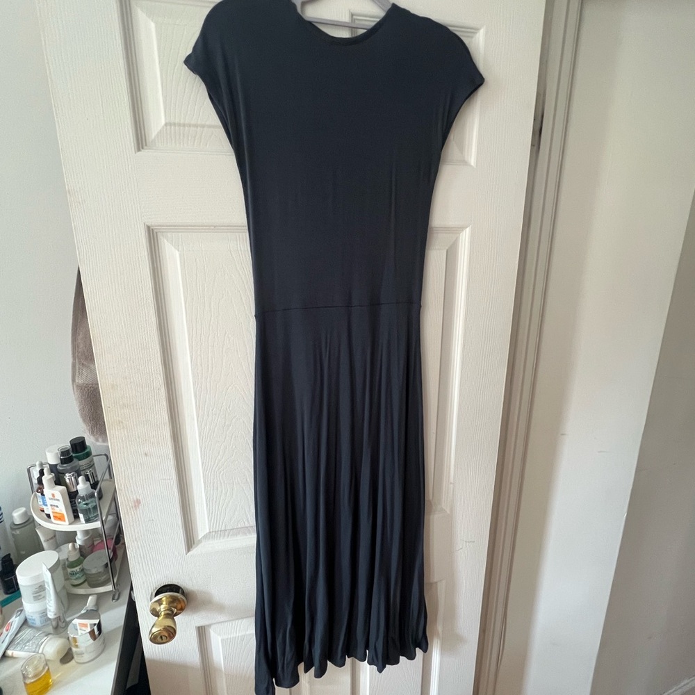 Vince Blue Gray Midi Dress